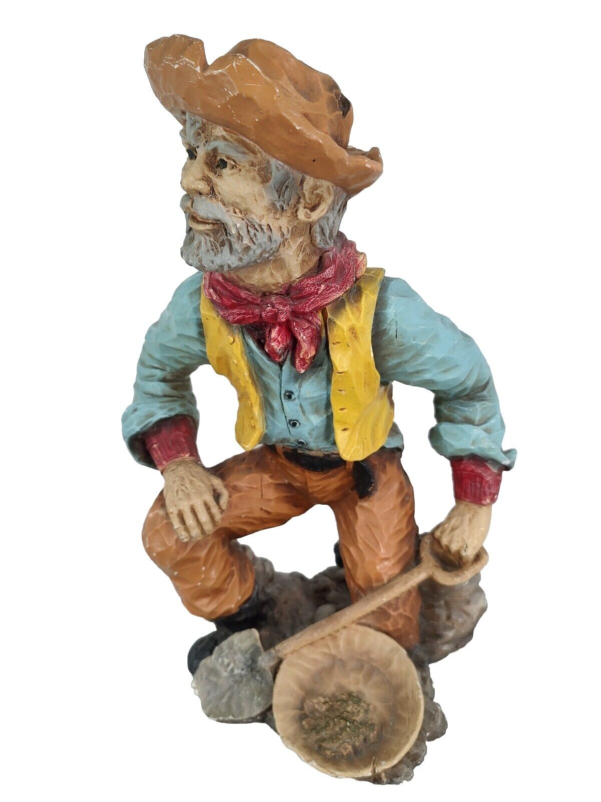 Vtg 1976 Universal Statuary Figure Prospector Miner Western Cowboy 15