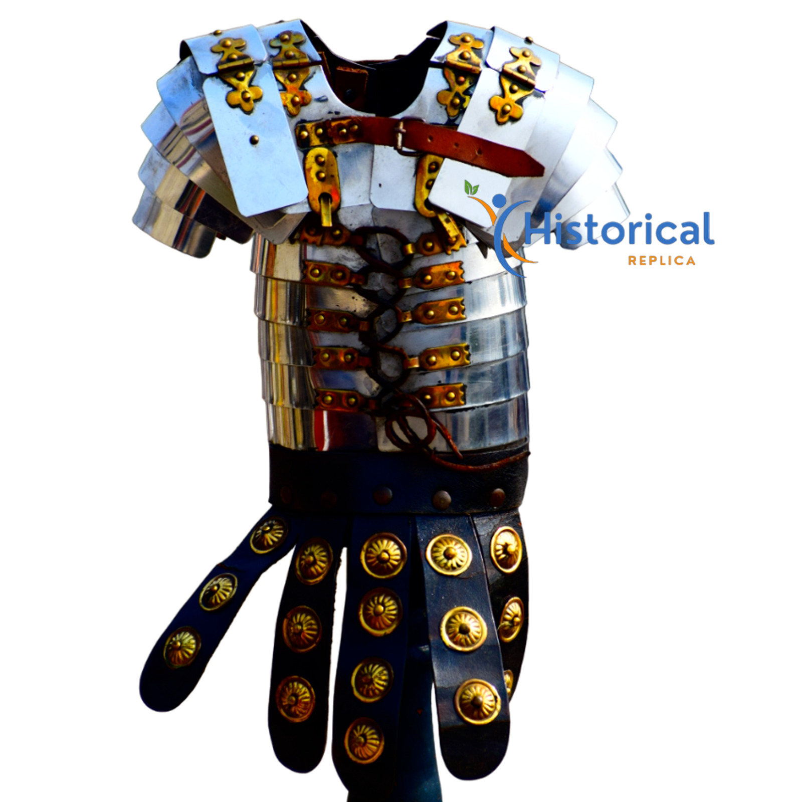 Knight Mini Medieval Roman Lorica Segmentata Chest Armor Plate Chestplate
