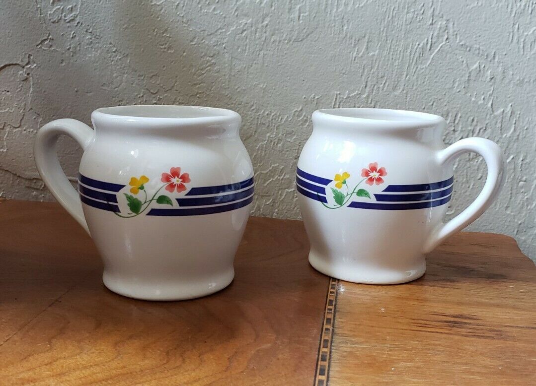 Vintage 1980's Mugs - Set Of Two