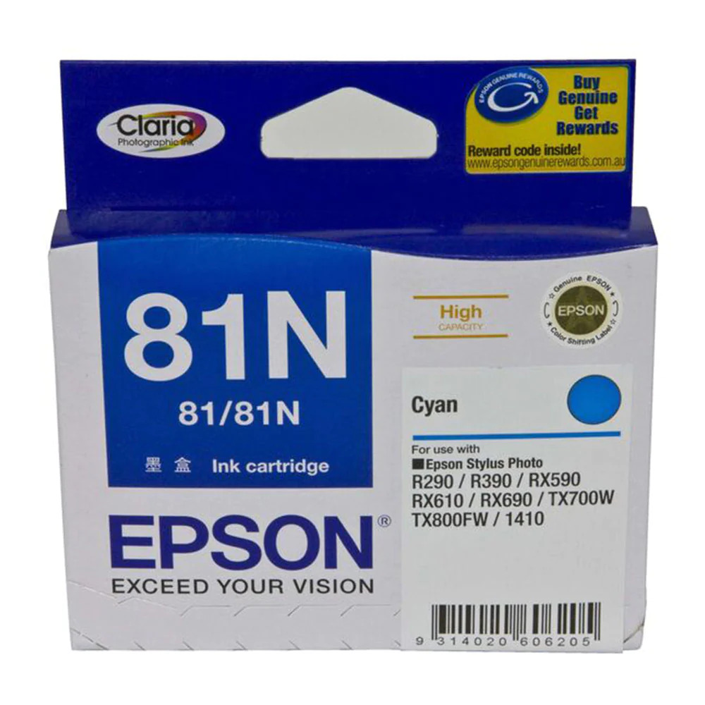 Epson inkjet T1112 81N Cartridge Cyan Professional Finish Premium High Quality