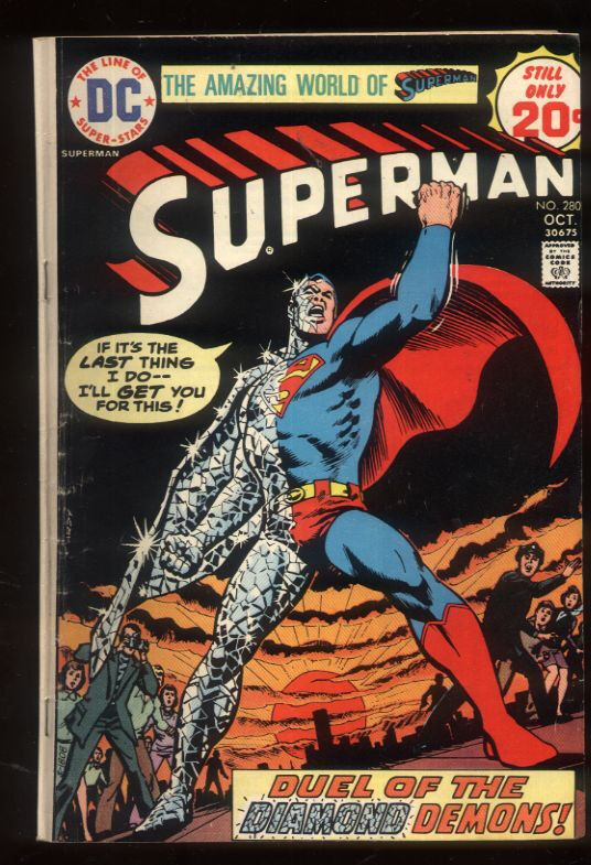 Superman 280 VG/FN Dc Comics (1939)  CBX6B