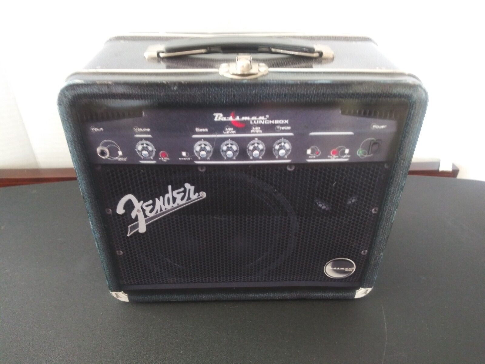Fender Bassman Amp Metal Lunch Box, vintage 2000