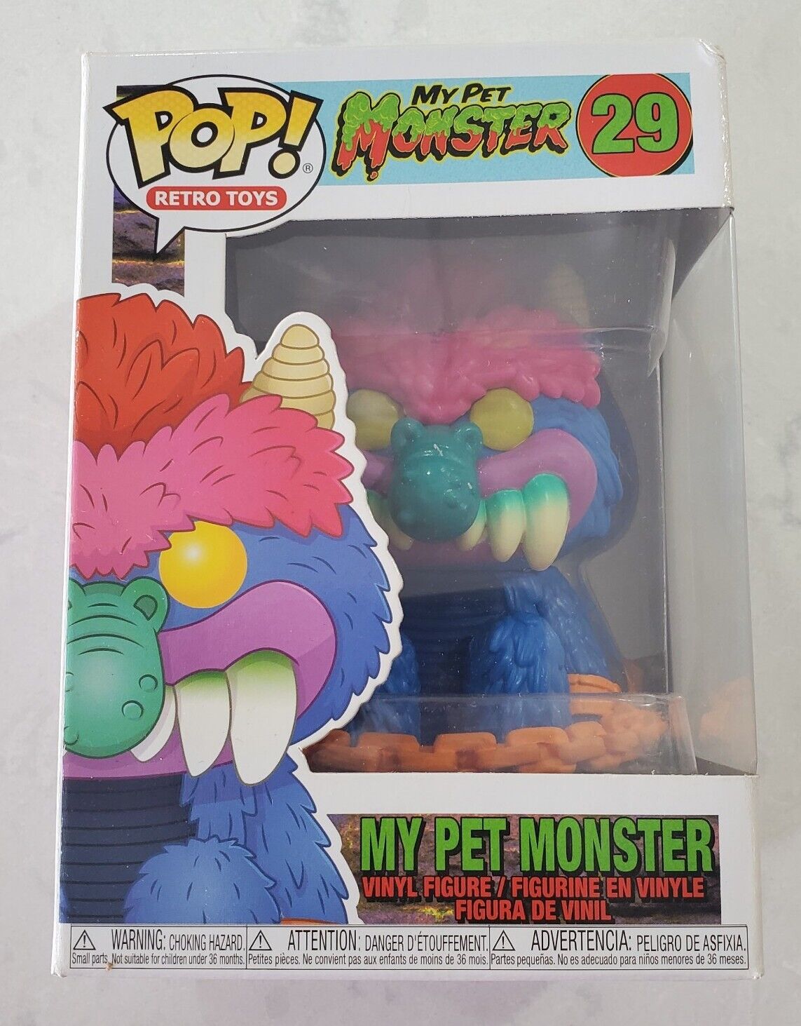 My Pet Monster Funko Pop Vinyl Retro Toys Figure #29 Minor Box Flaws Vaulted
