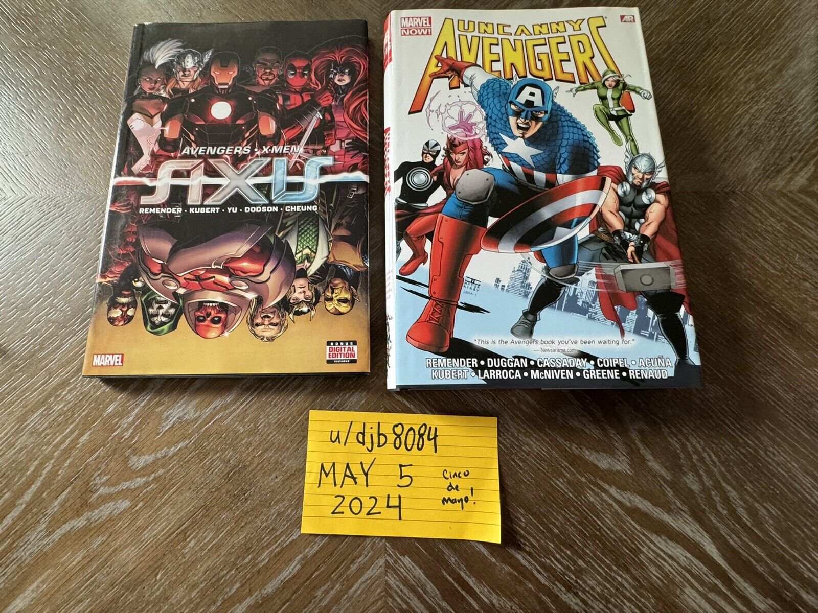 Uncanny Avengers Omnibus & AXIS Hardcover vol 1