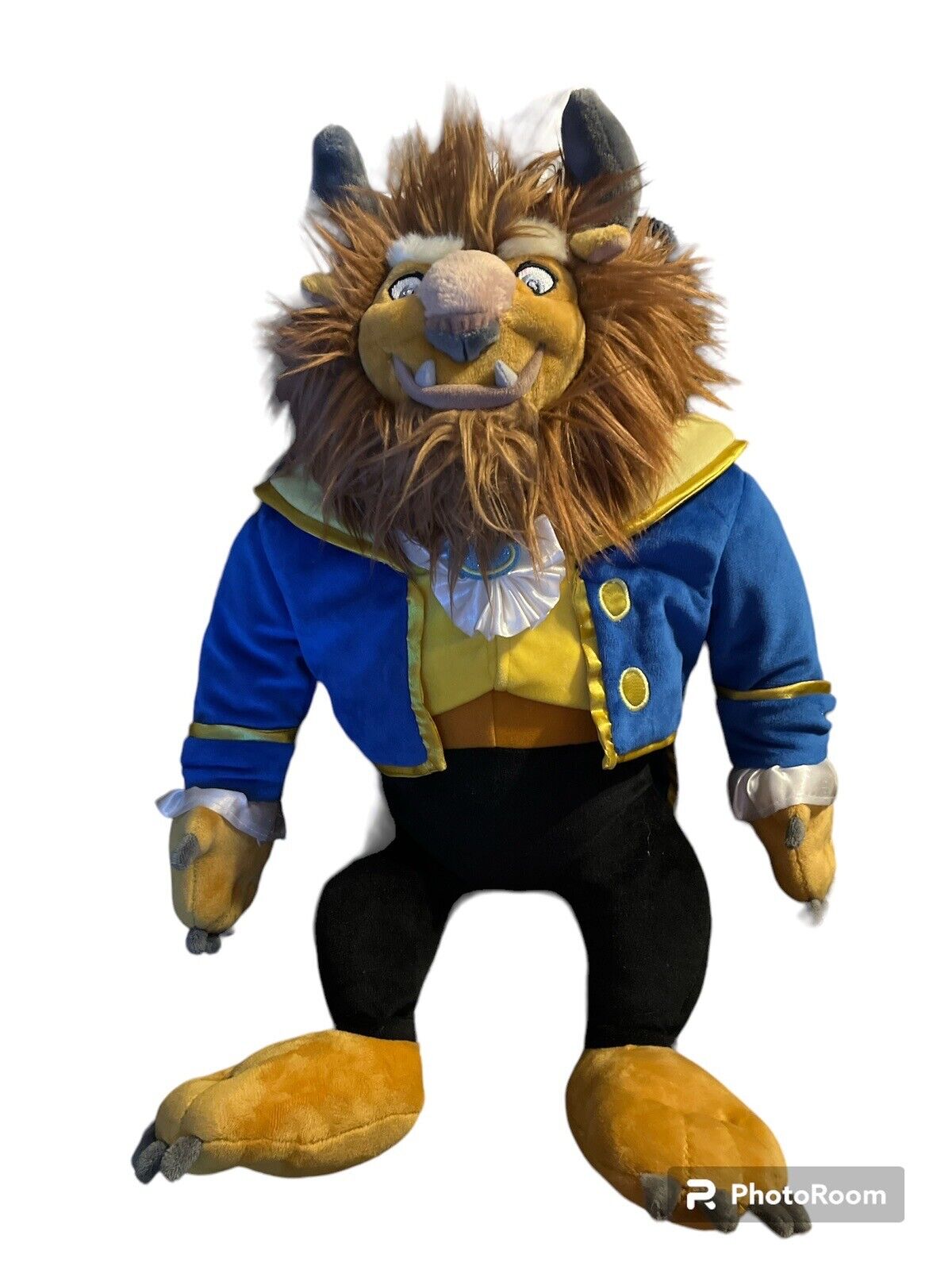 Disney “Beast” From Beauty And The Beast Movie. Stuffed Plush. Good Condition 