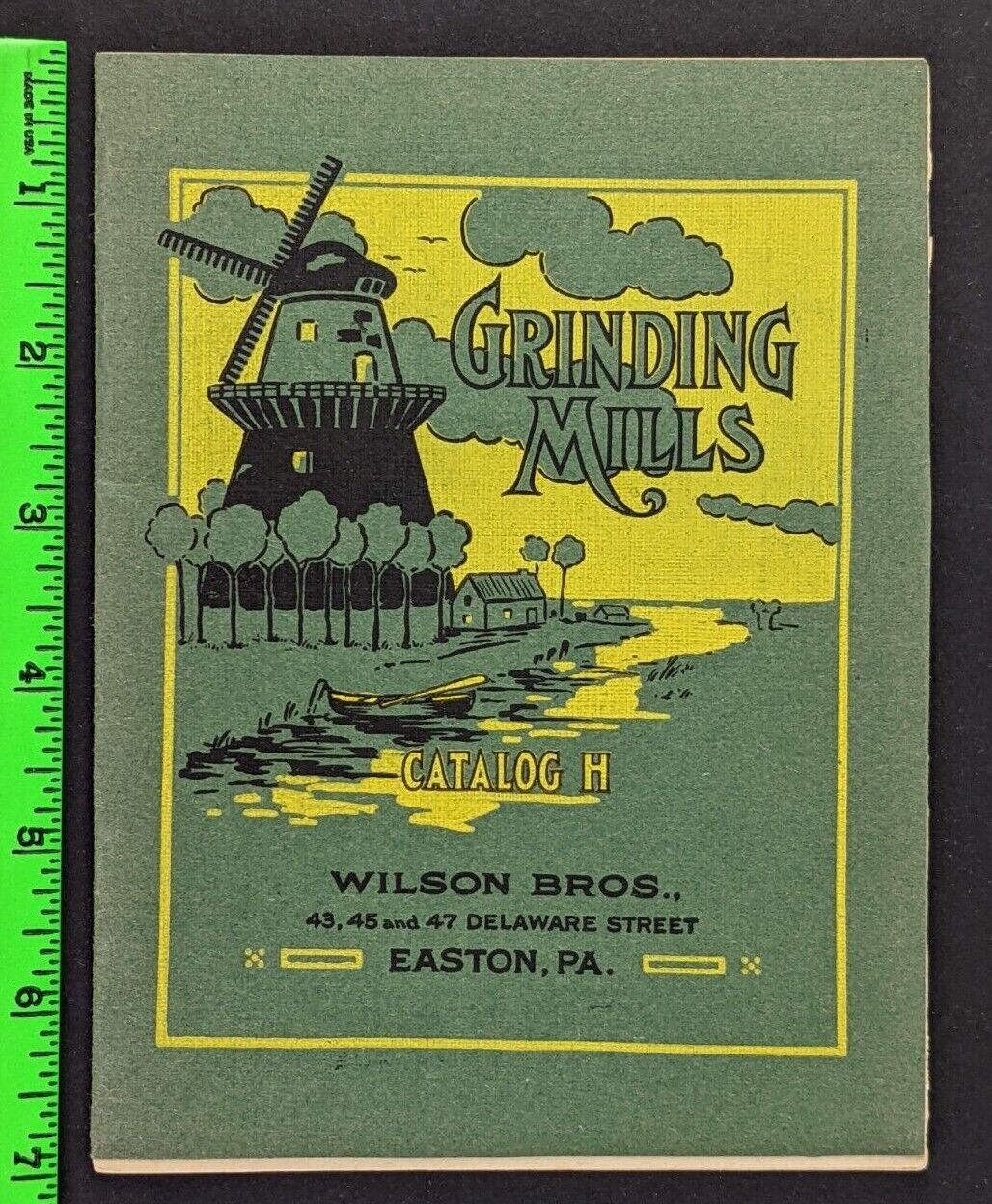 Vintage 1890s Wilson Bros Grinding Mills Bone Cutters Graphic 36 Pg Catalog