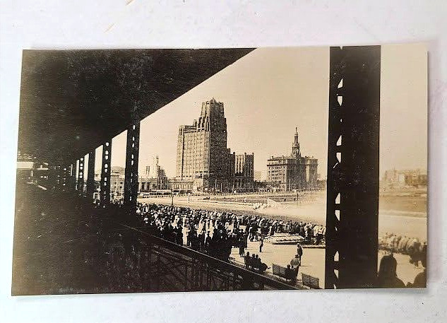 Shanghai China 1945 WWII The Race Track Chinese gambling Photograph Photo