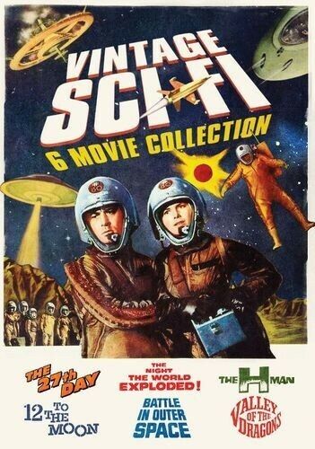 Vintage Sci-Fi: 6 Movie Collection [New DVD]