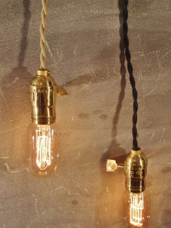Vintage Industrial Pendant Light - Machine Age Lamp
