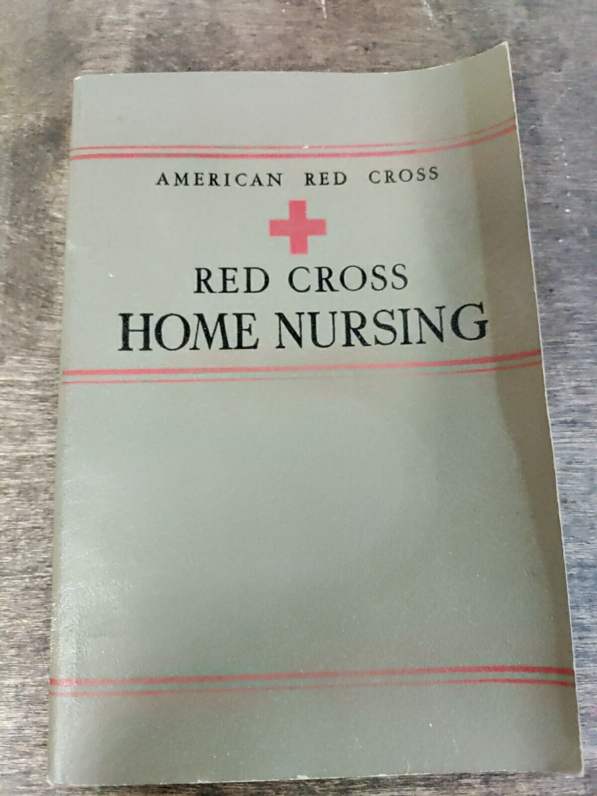 AMERICAN RED CROSS HOME NURSING 1942- Text Book - The Blackstone Company 