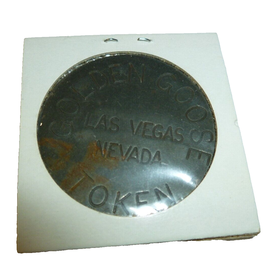 Vintage Antique Las Vegas Nevada GOLDEN GOOSE CASINO TOKEN