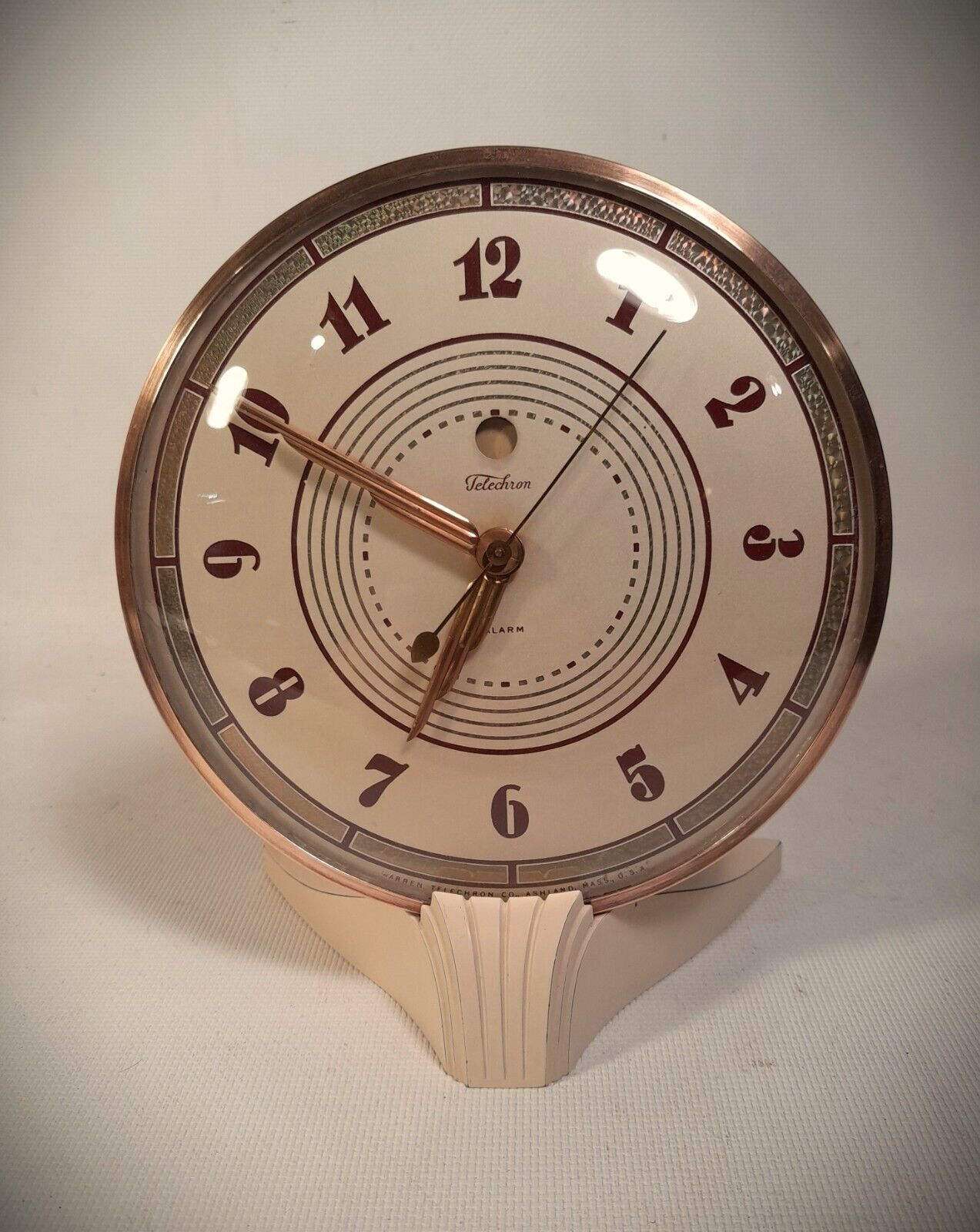Vintage Telechron Alarm Clock Model 7H115 \