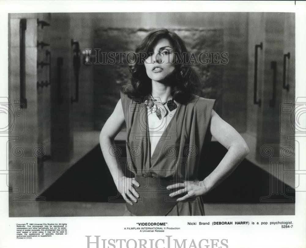 1983 Press Photo Actress Deborah Harry as Nicki Brand in \
