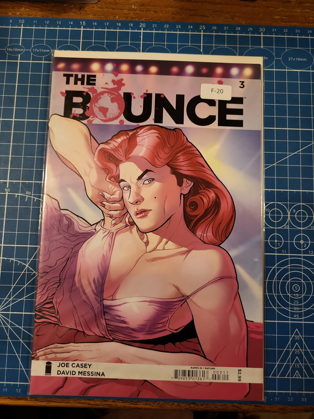 THE BOUNCE #3 9.0+ IMAGE COMIC BOOK F-20
