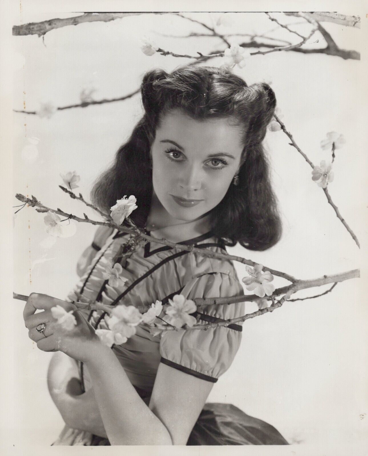 HOLLYWOOD BEAUTY VIVIEN LEIGH GONE WITH WIND STUNNING PORTRAIT 1950s Photo 536