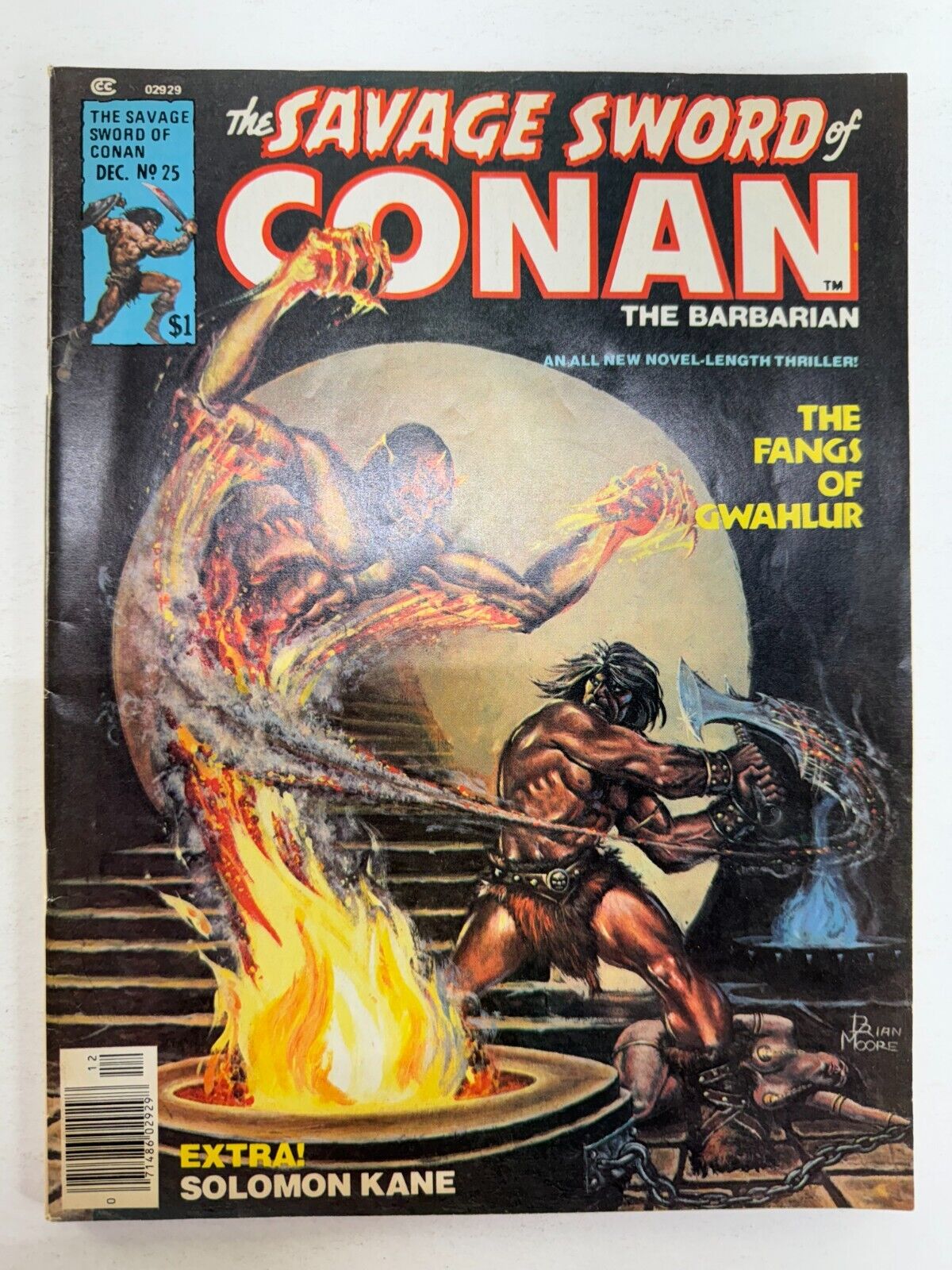 The Savage Sword of CONAN THE BARBARIAN Marvel Magazine Comic Books: You Choose