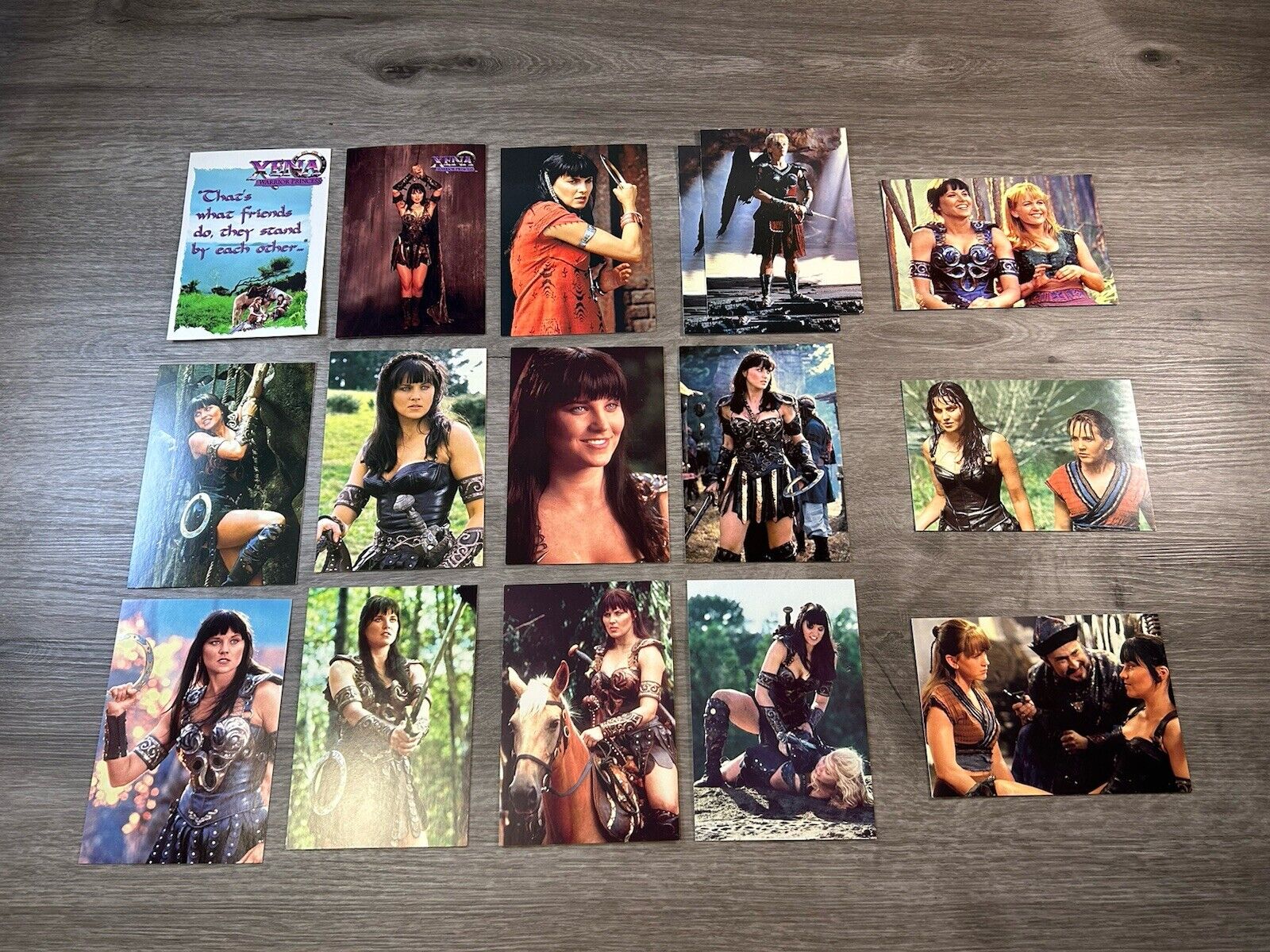Xena Warrior Princess Postcard Lot of 16 Official Universal Studio TM