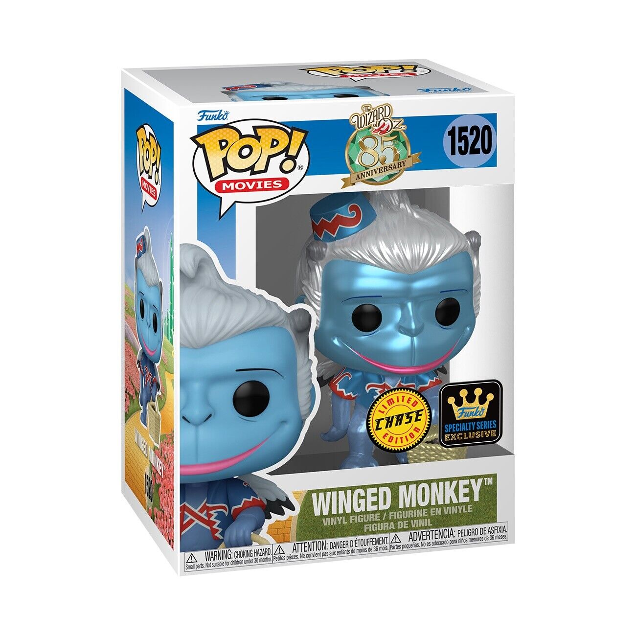 Funko POP The Wizard of Oz Winged Monkey Specialty Series CHASE VARIANT Figure
