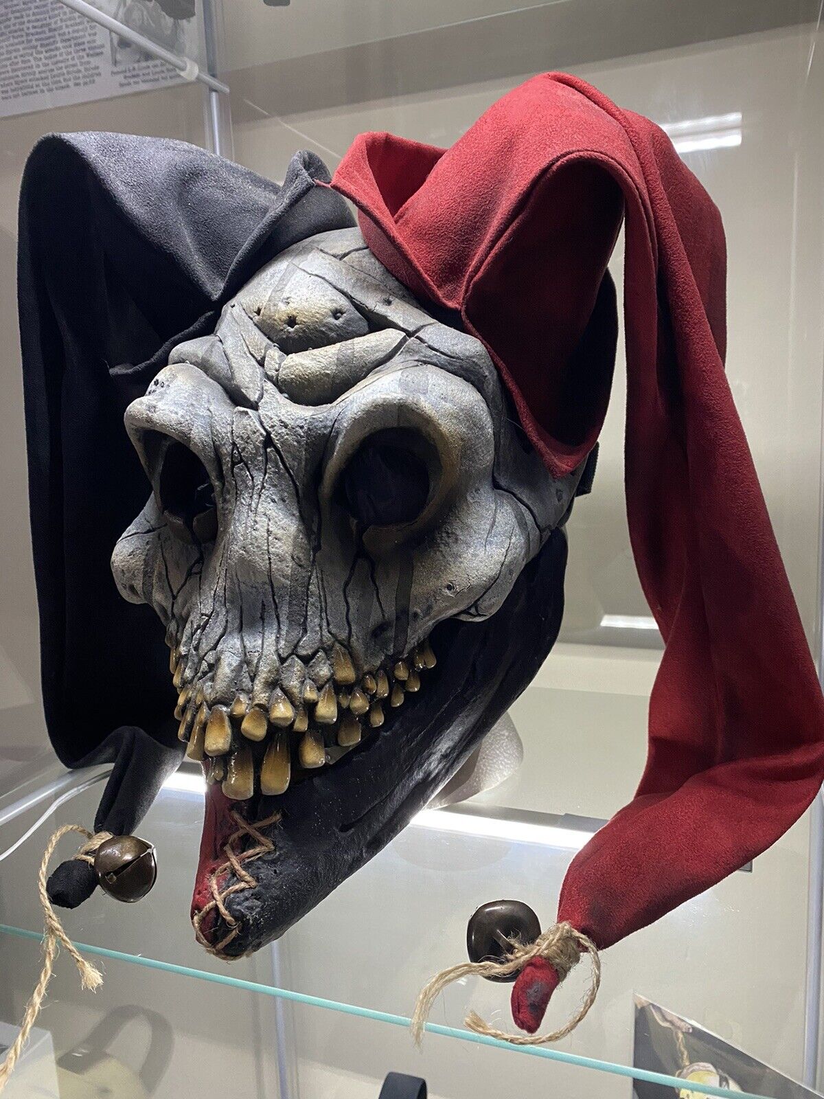 Jester Custom Latex Halloween Clown Mask, Horror