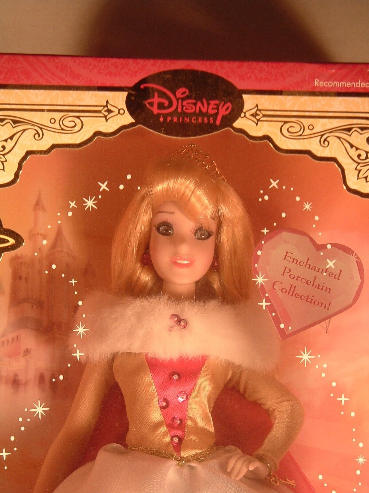 Brass Key Keepsakes Disney Princess Enchanted Tales Aurora Porcelain Doll