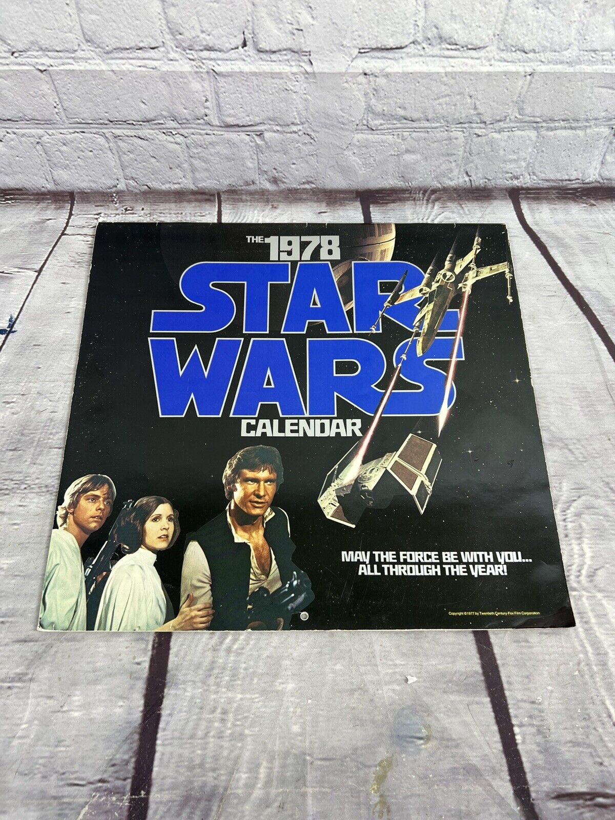 vtg 1978 Ballantine Books 345-27377-x  Star Wars Calendar