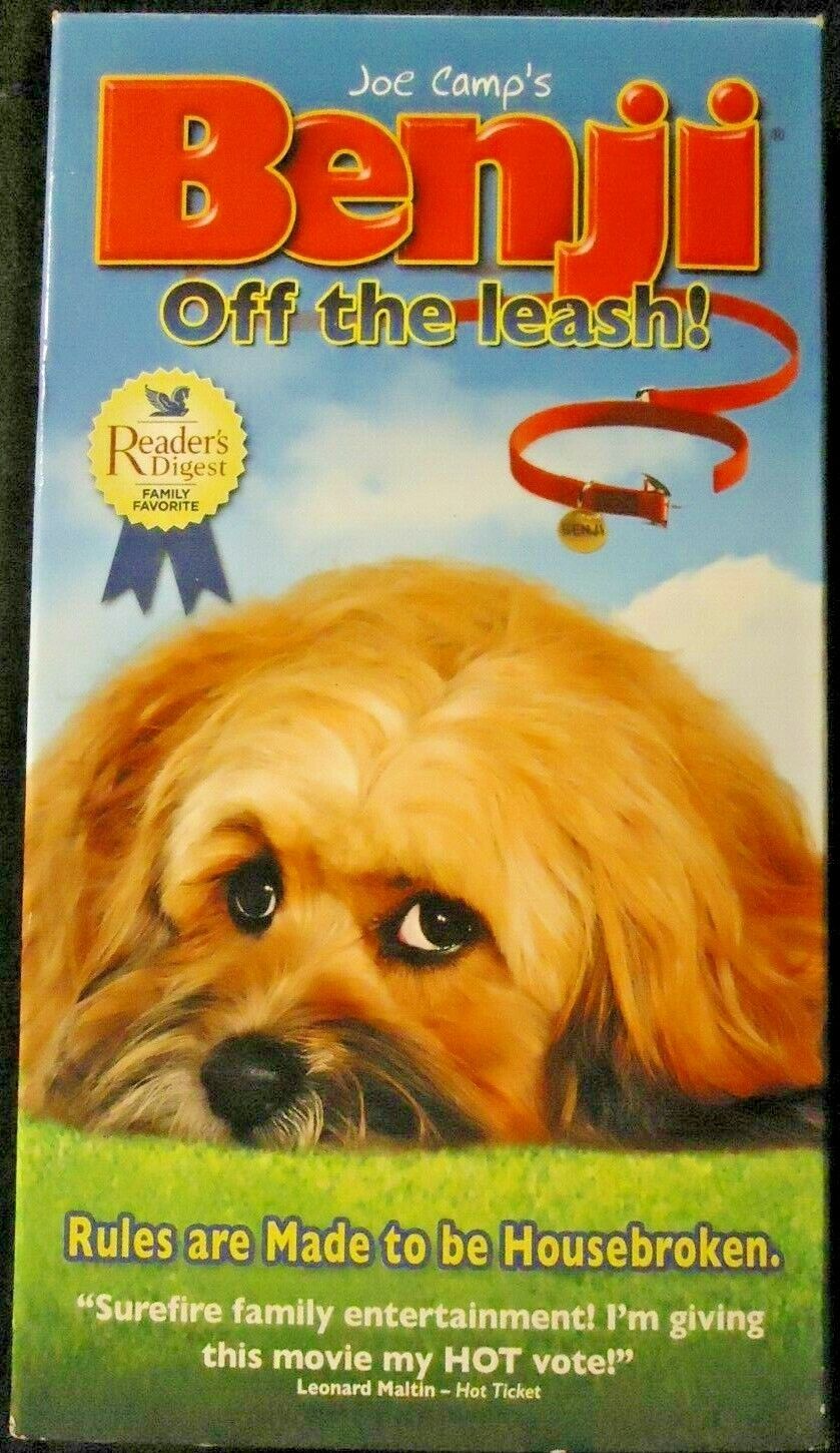 Benji Off the Leash VHS Rules are Made to be Housebroken Family Entertainment