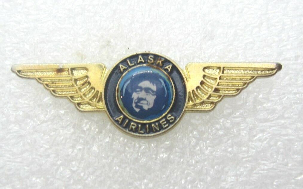 Alaska Airlines Wings Employee Lapel Pin (B304)