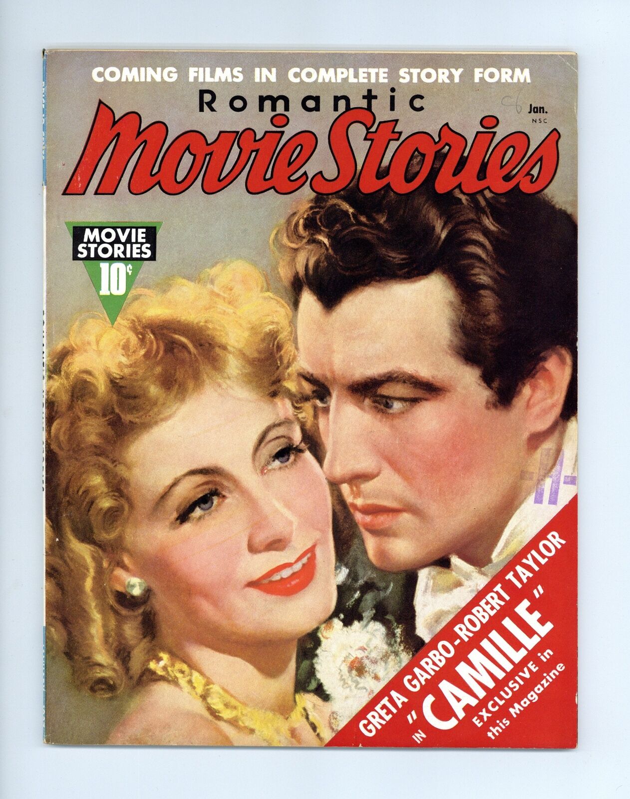 Romantic Movie Stories Magazine #33 FN 1937