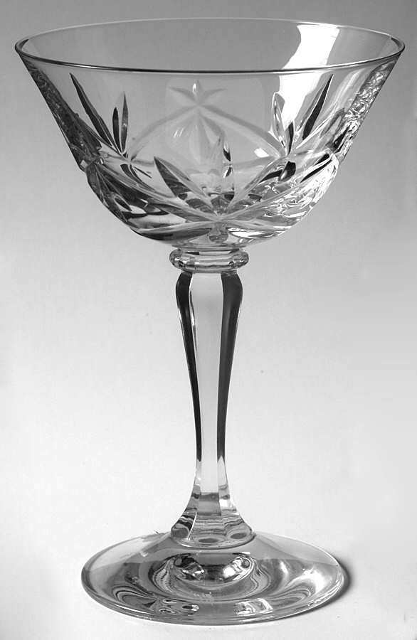 Gorham Crystal Juliana Clear Champagne Sherbet Glass 167402