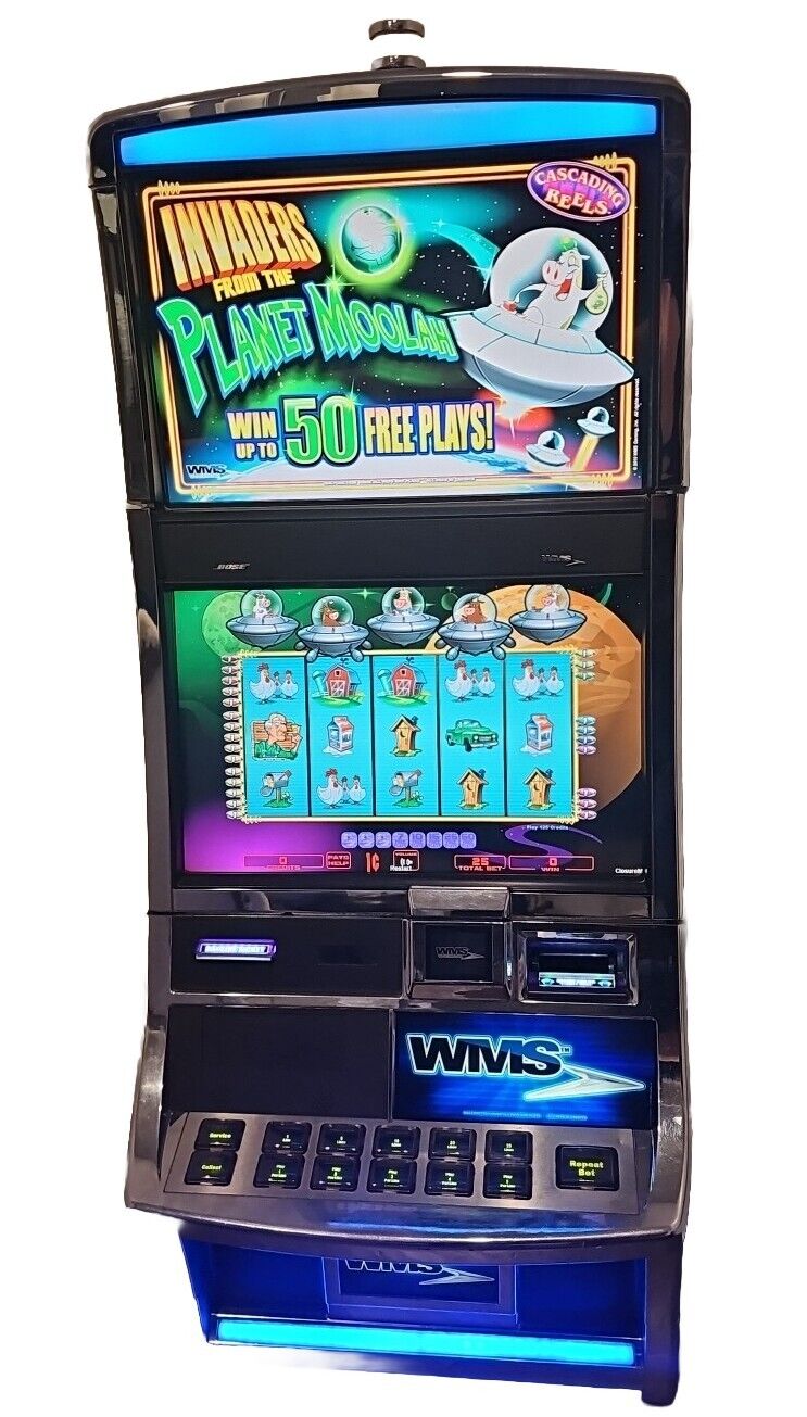 WMS BB2 SLOT MACHINE GAME- INVADERS FROM THE PLANET MOOLAH 