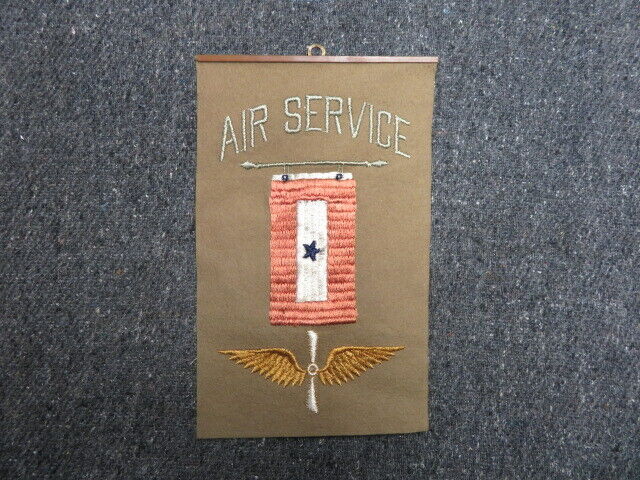 WWI “AIR SERVICE” SON IN SERVICE STAR FLAG-ORIGINAL-EXCELLENT