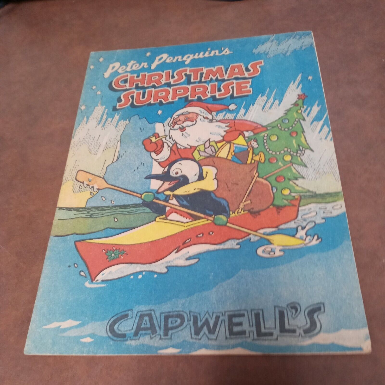 Peter Penguins Christmas Surprise 1965 McCrory McLellan chapwell\'s Stores promo