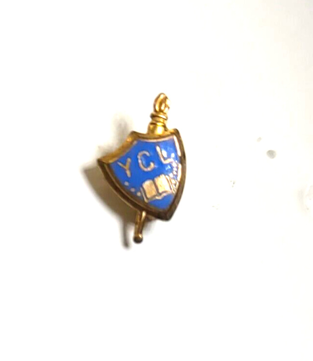 Y C L Shield  Pin Vintage