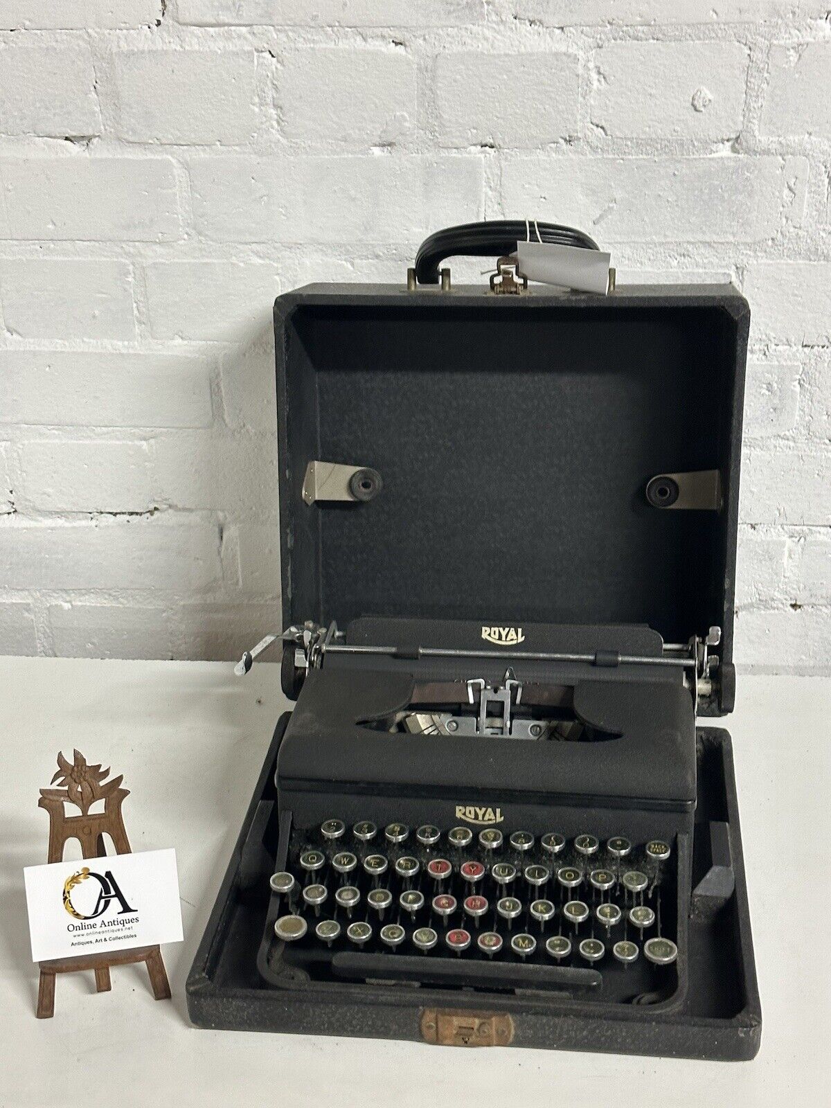 Original Vintage c1930’s Portable Royal Typewriter 