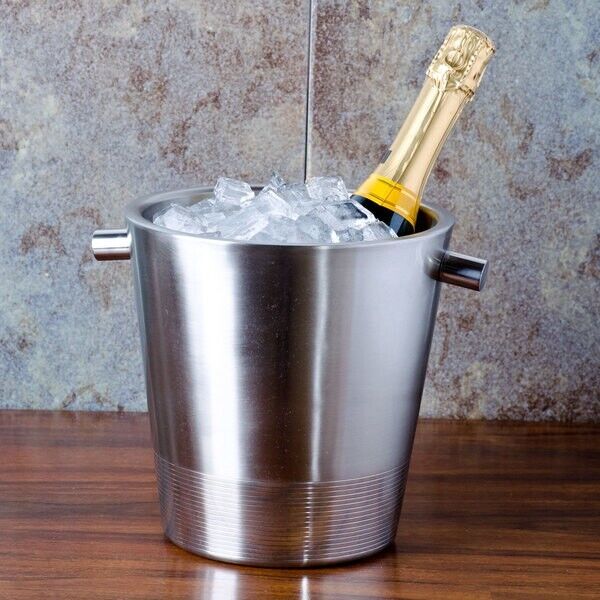 American Metalcraft - Stainless Steel Double Wall Champagne Ice Bucket 7\