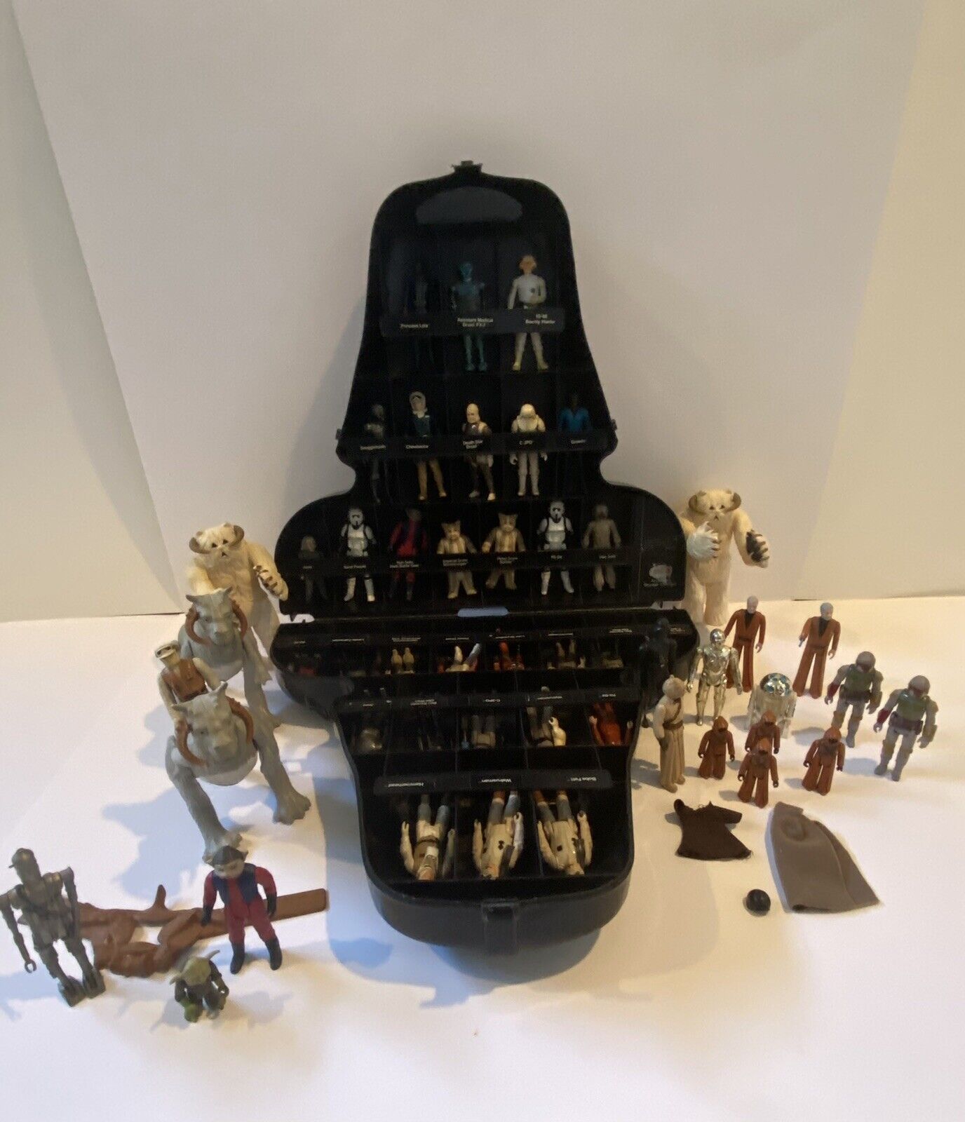 51 Piece Vintage Star Wars Collection W/ Darth Vader Case (1977-80s)
