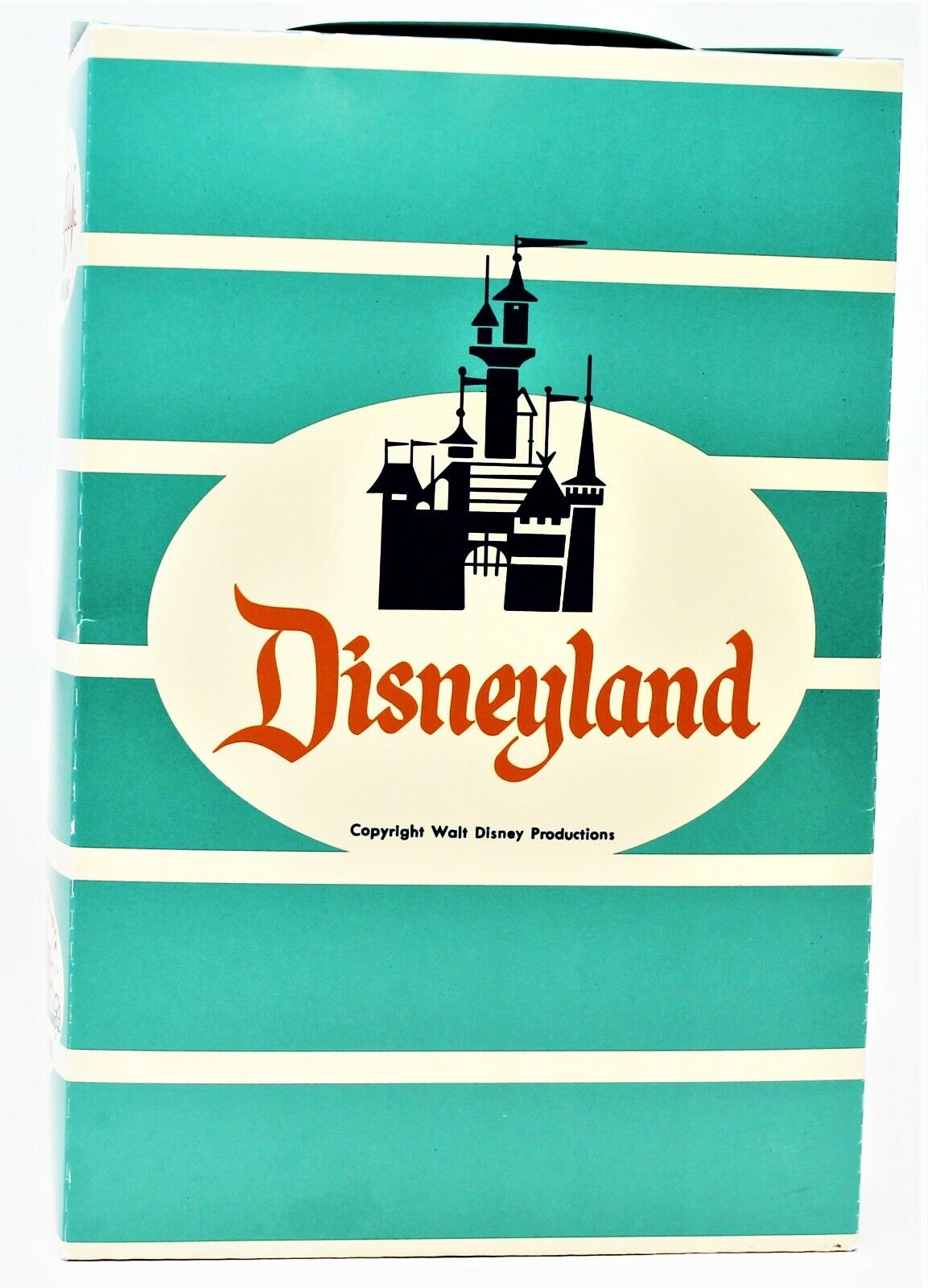 Disney Parks Disneyland PAPER Box Popcorn Bucket Retro Original Park Exclusive