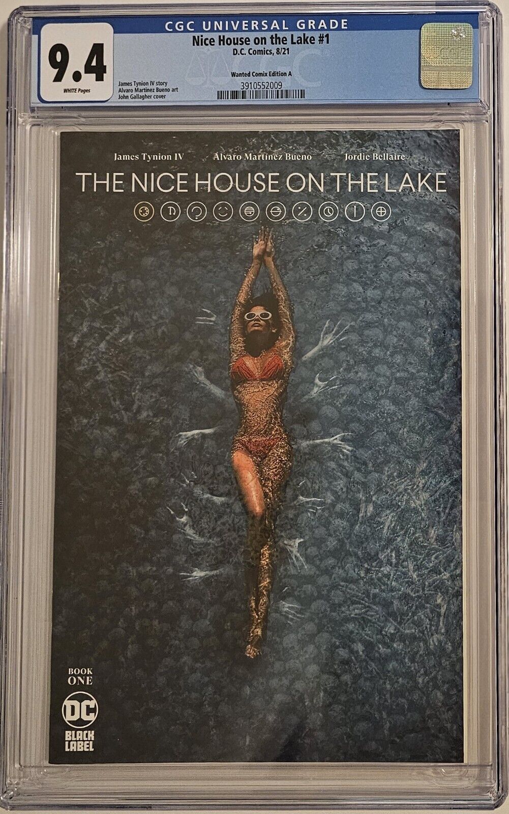 Nice House on the Lake #1 CGC 9.4 Wanted Comix Edition A D.C. Comics 2021 Tynion
