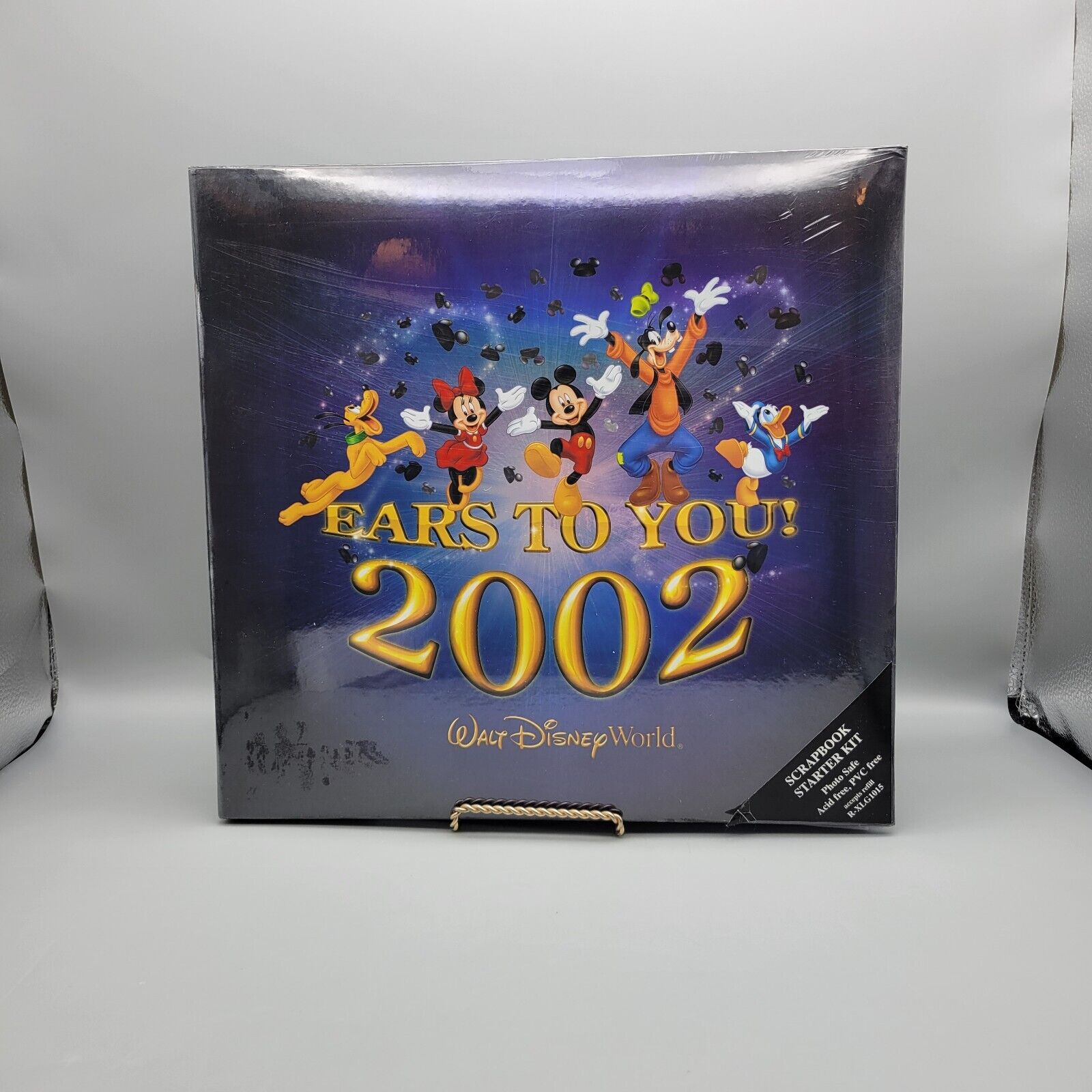 Vintage Walt Disney World Ears To You 2002 Scrapbook Starter Kit New SEALED