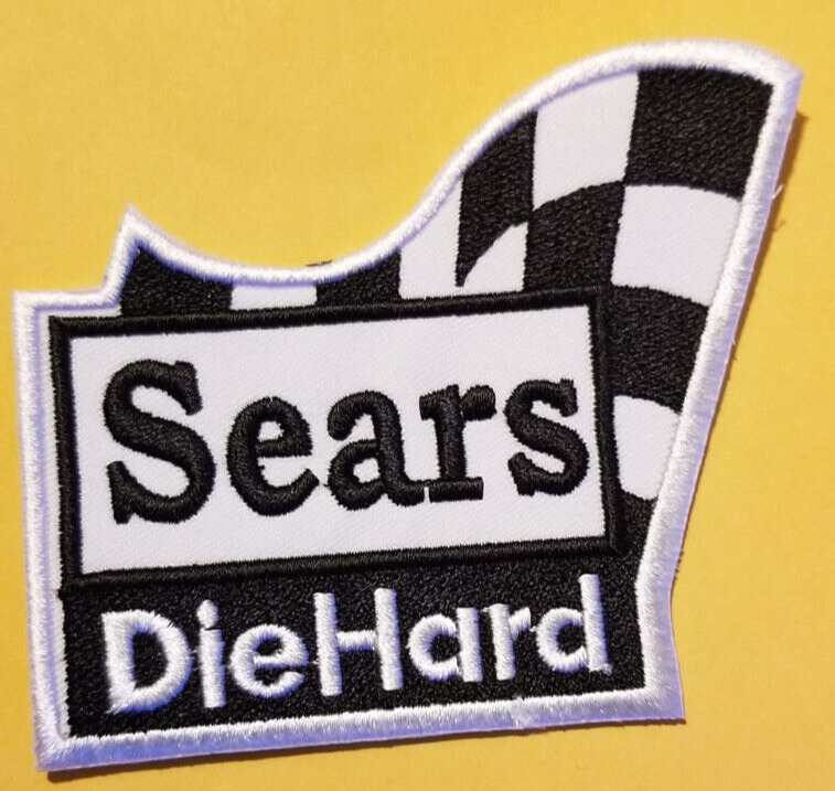 Sears DieHard Embroidered Patch approx 3x3.5\