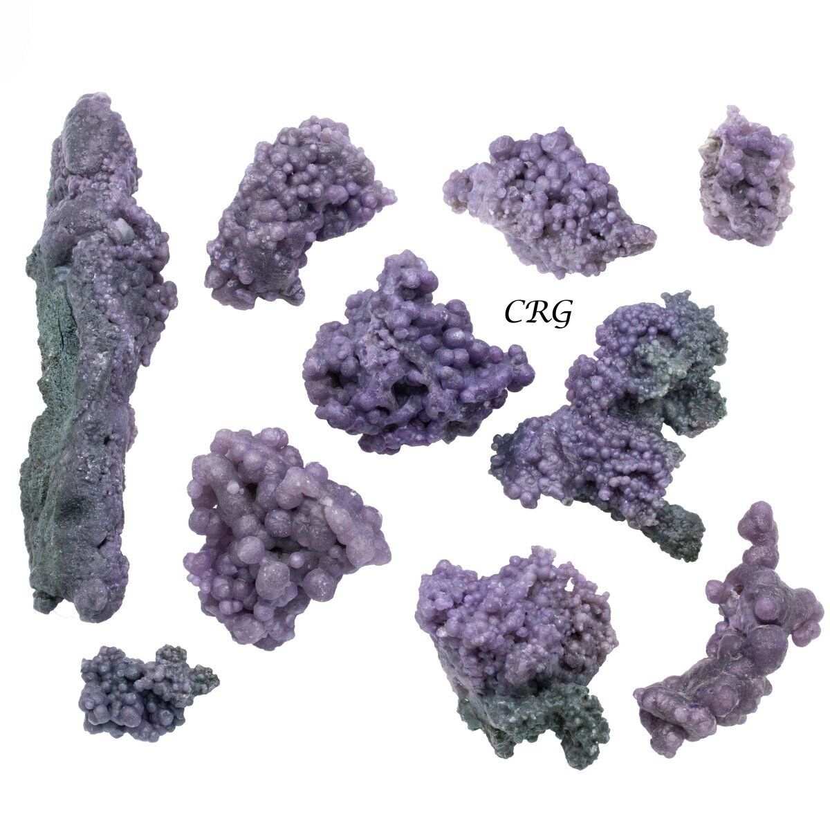 Grape Agate A-Grade Clusters (1 Kilogram) Size 2 to 5 Inches Bulk Wholesale Lot