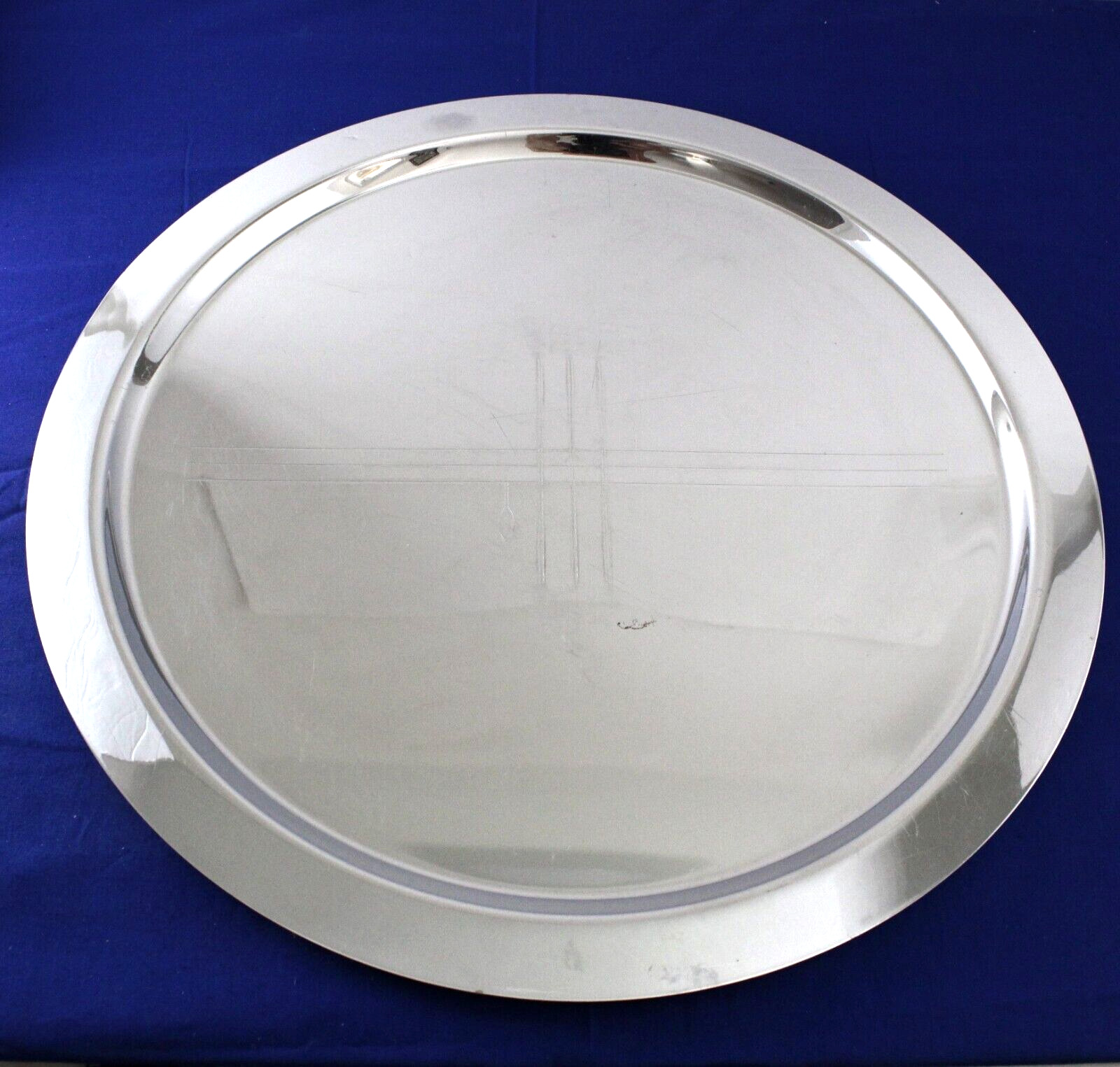 Circa 1936 Norman Bel Geddes Art Deco Cocktail Serving Tray Revere Rome NY