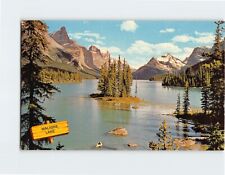 Postcard Maligne Lake, Jasper National Park, Canada picture