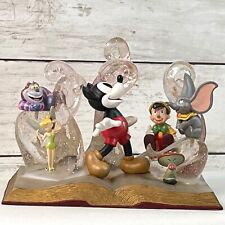 Disney 75th Anniversary Figurine Michey Tinker Bell Dumbo Pinocchio Cheshire Cat picture