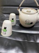 Sony boy yunomi & teapot teacup set of3 White picture
