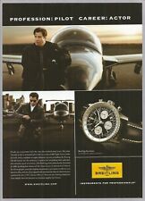 BREITLING NAVITIMER  . John Travolta, Pilot and Actor - 2002 Print Ad picture