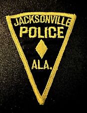 Jacksonville Alabama Police Patch AL (1960's Issue) 3