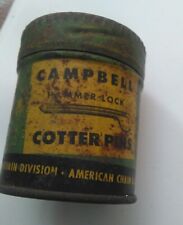 VG Campbell cotter pins TIN  auto American Chain NY picture