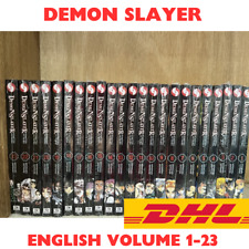 Demon Slayer Kimetsu No Yaiba Manga FULL SET (VOL 1-23 Set English) . picture