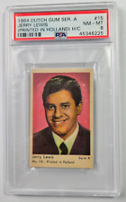 1964 DUTCH GUM Serie A #15 JERRY LEWIS - PSA 8 NM-MT  ONLY 1 GRADED HIGHER (B) picture